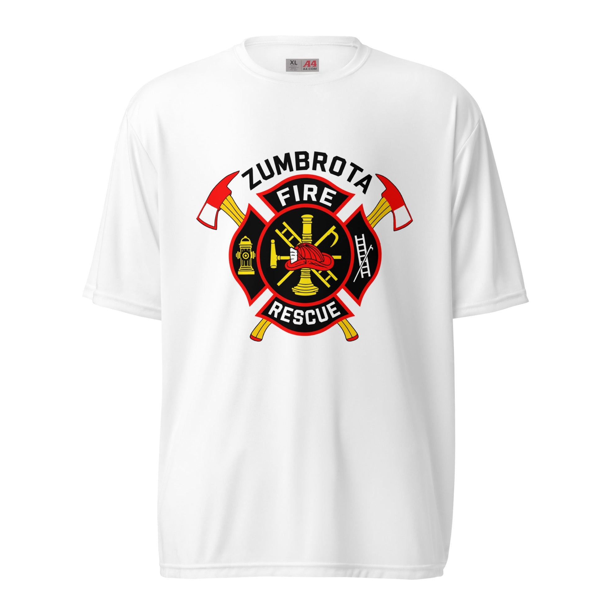 Active | Moisture Wicking Shirt | Zumbrota Fire Department | Vanguard Logo