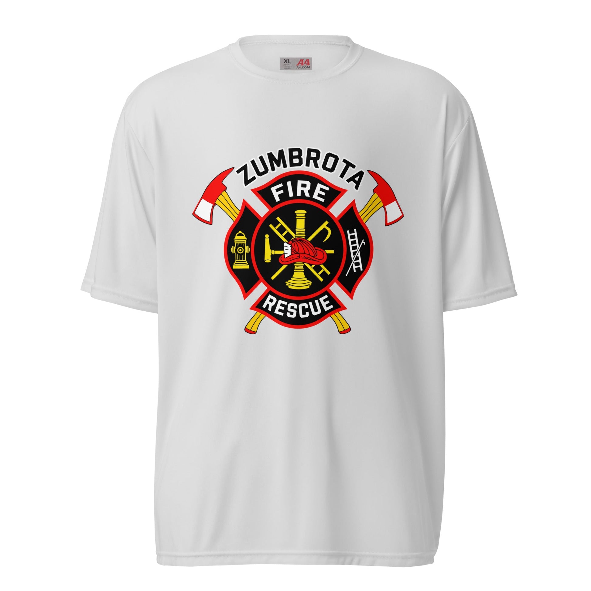 Active | Moisture Wicking Shirt | Zumbrota Fire Department | Vanguard Logo