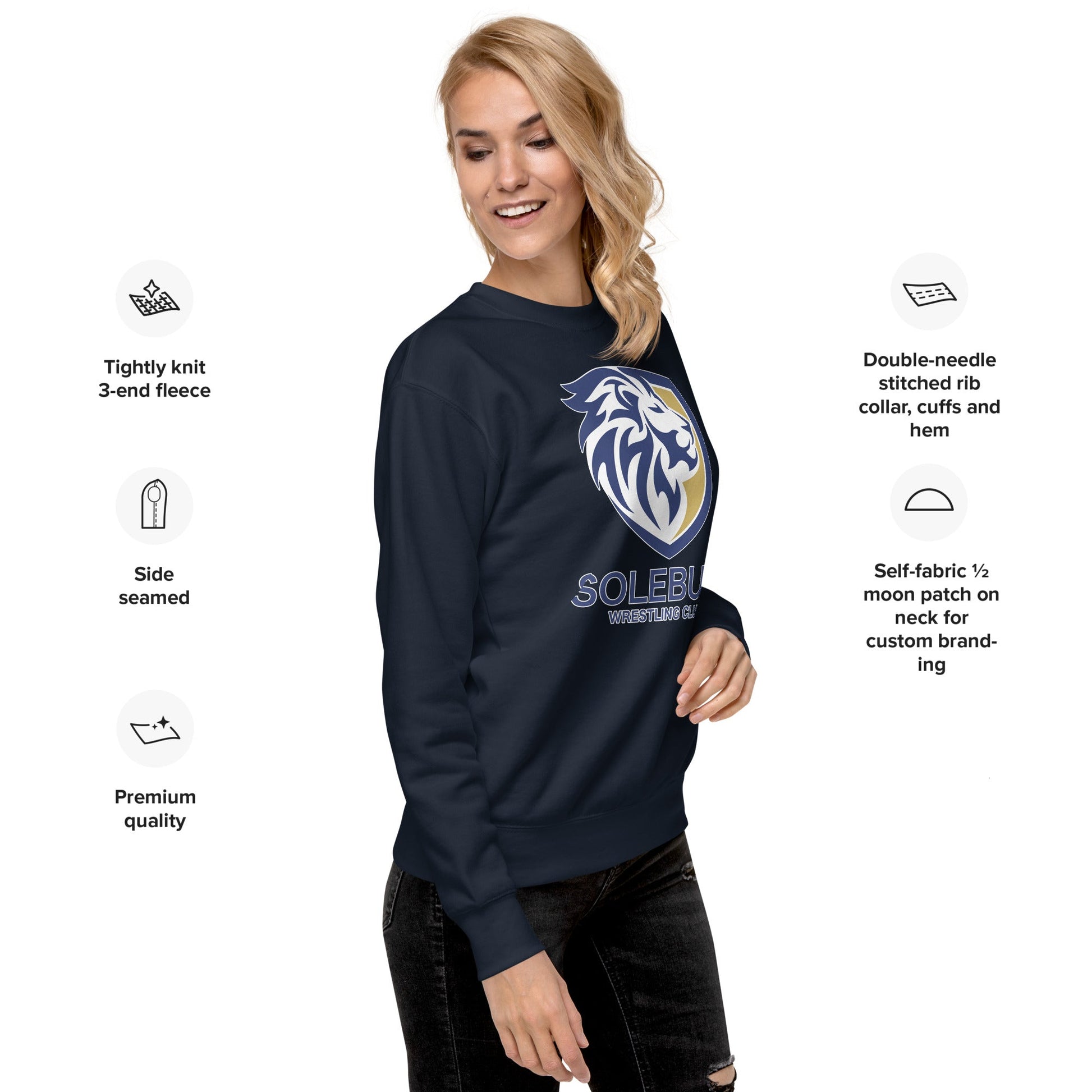 Adult Premium Sweatshirt - Solebury Wrestling Club