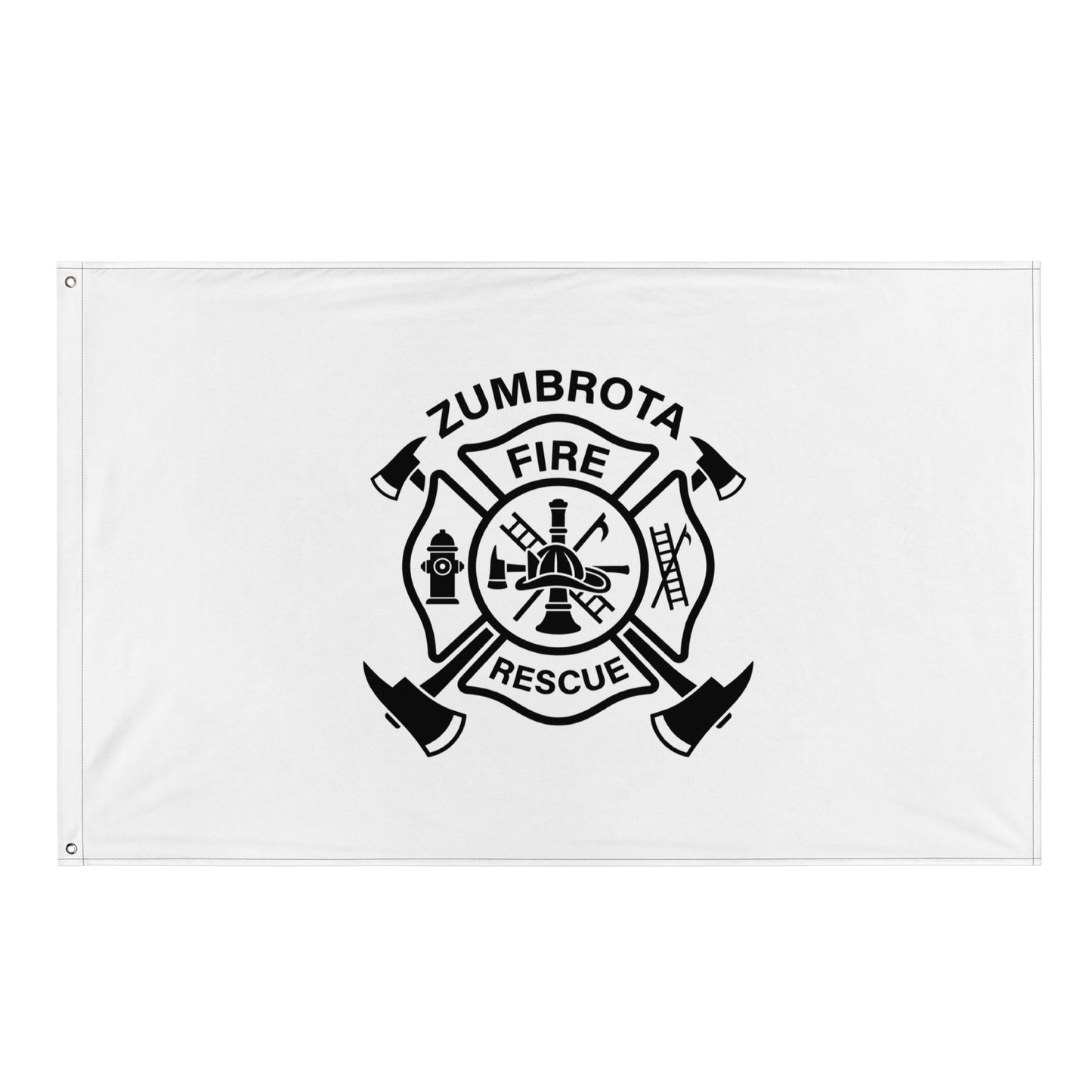 Flag | Zumbrota Fire Department | Badge Logo