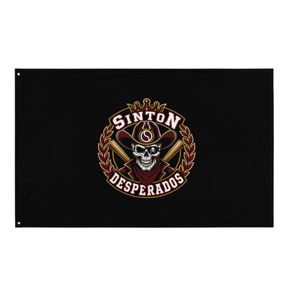 Flag | Sinton Desperados Baseball | Ridge Varsity Logo
