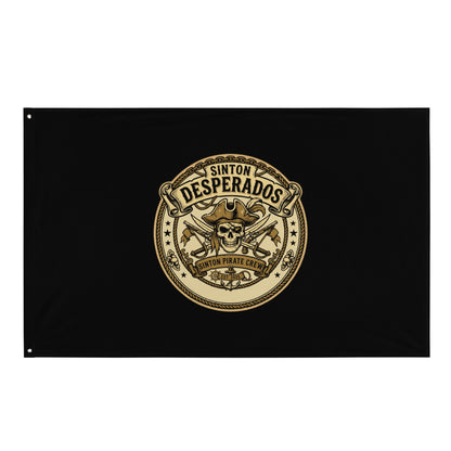 Flag | Sinton Desperados Baseball | Badge Logo