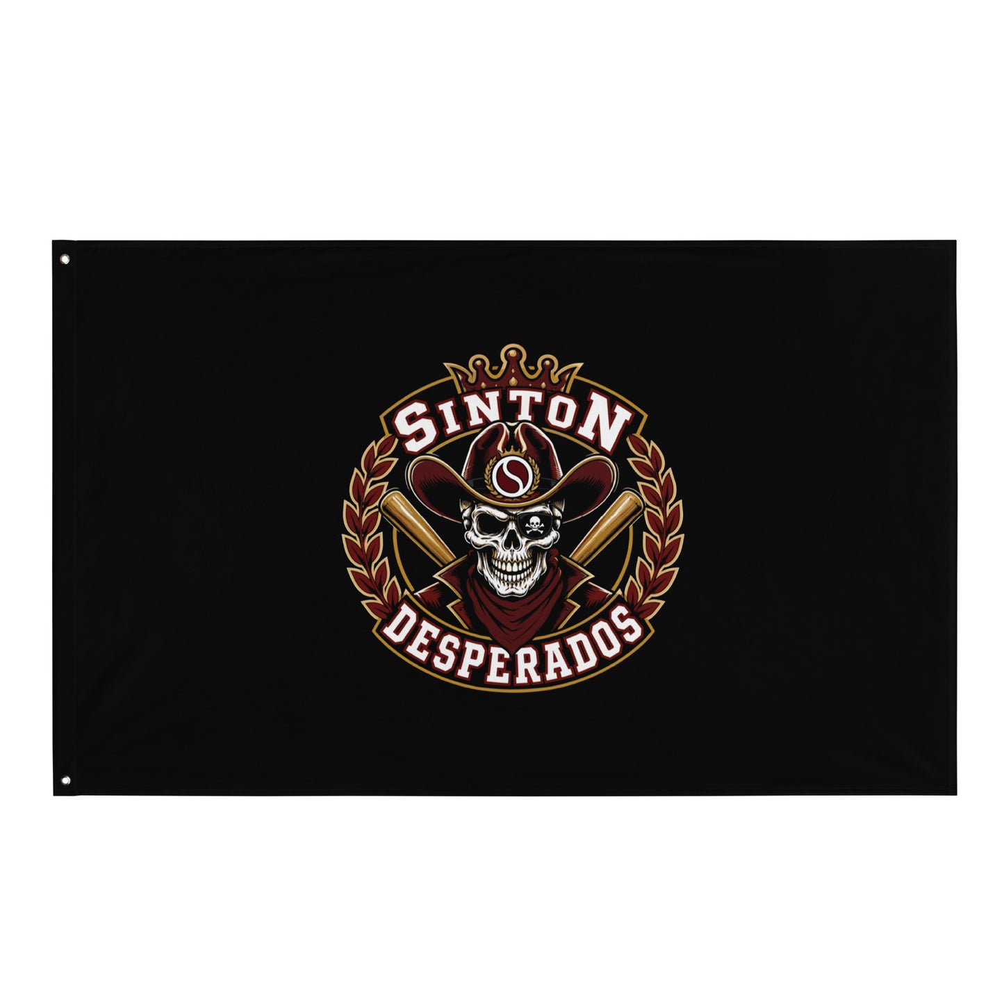 Flag | Sinton Desperados Baseball | Ridge Varsity Logo