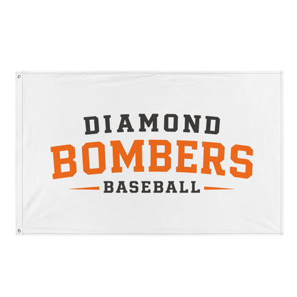 Flag | Diamond Bombers | Modern Script Logo