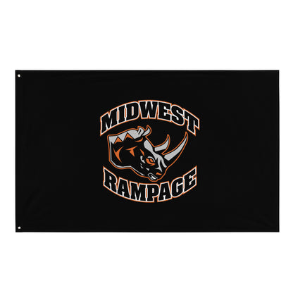 Flag | Midwest Rampage | Crest Logo