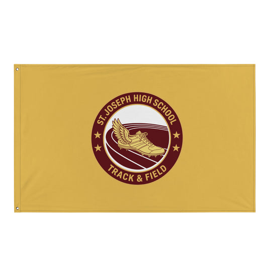 Flag | St. Joseph High School - Track & Field | Badge Logo