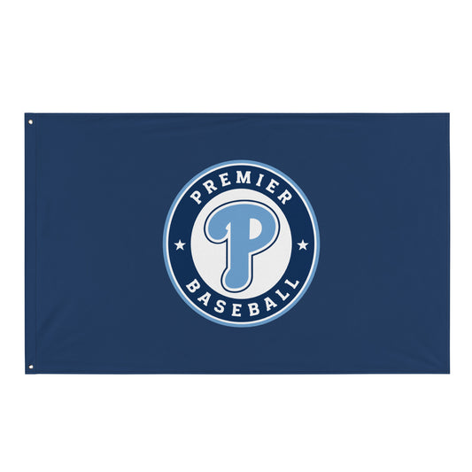 Flag | Premier Baseball | Badge Logo