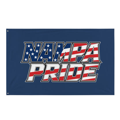 Flag | Nampa Pride | Modern Script Logo