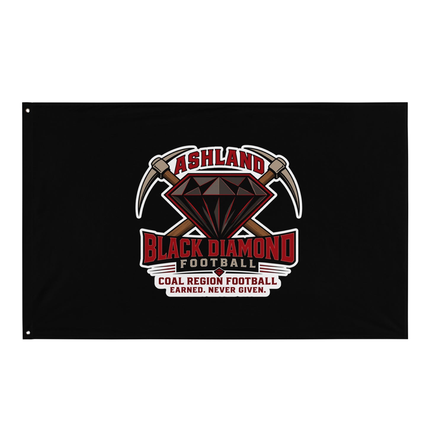 Flag | Ashland Black Diamonds | Vanguard Logo