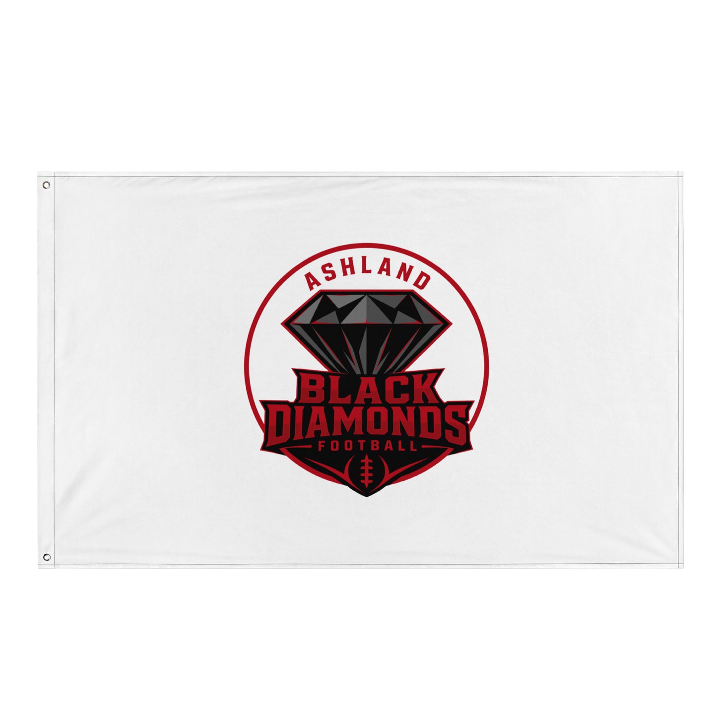 Flag | Ashland Black Diamonds | Badge Logo