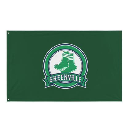 Flag | Greenville Sox | Badge Logo