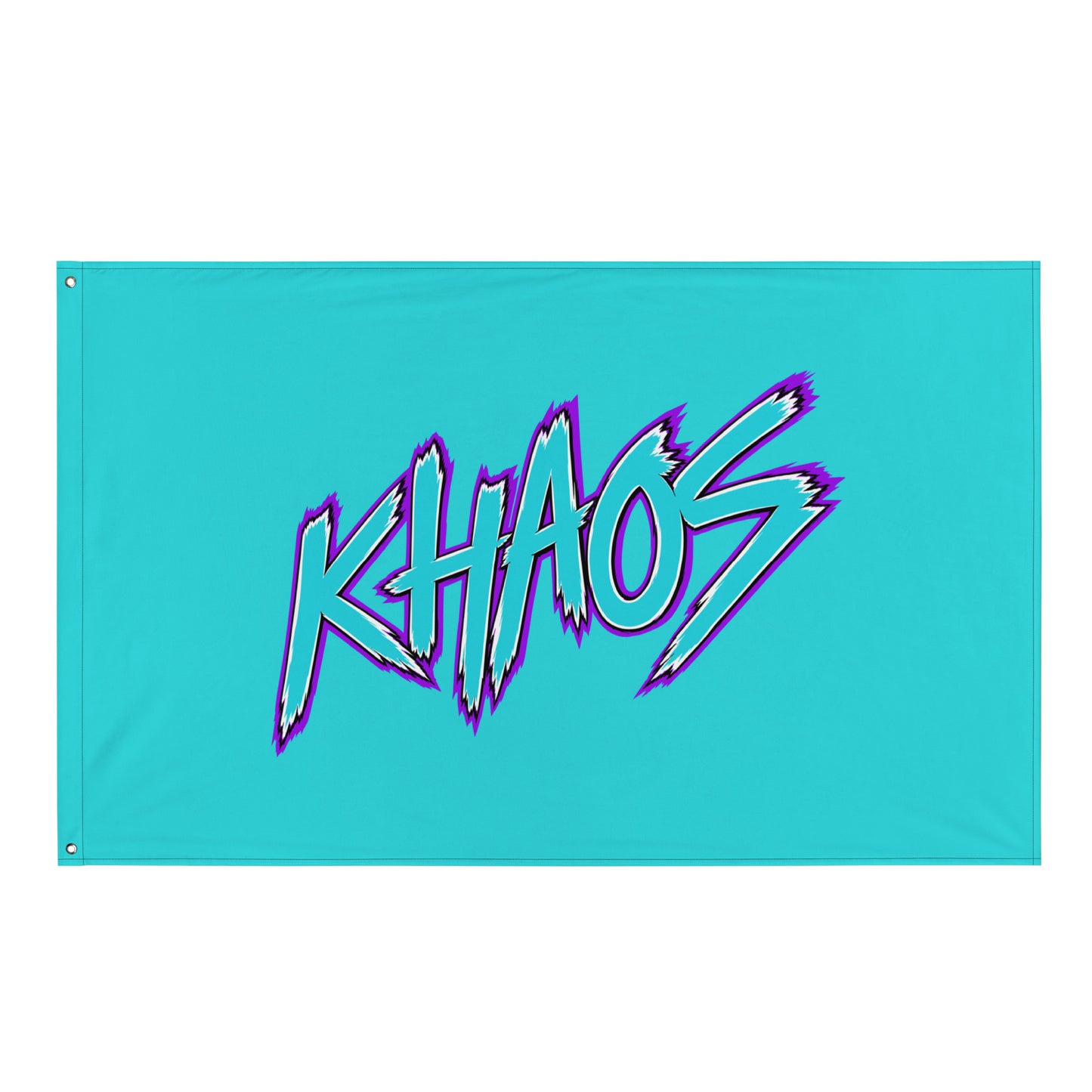 Flag | Khaos Softball | Script Logo