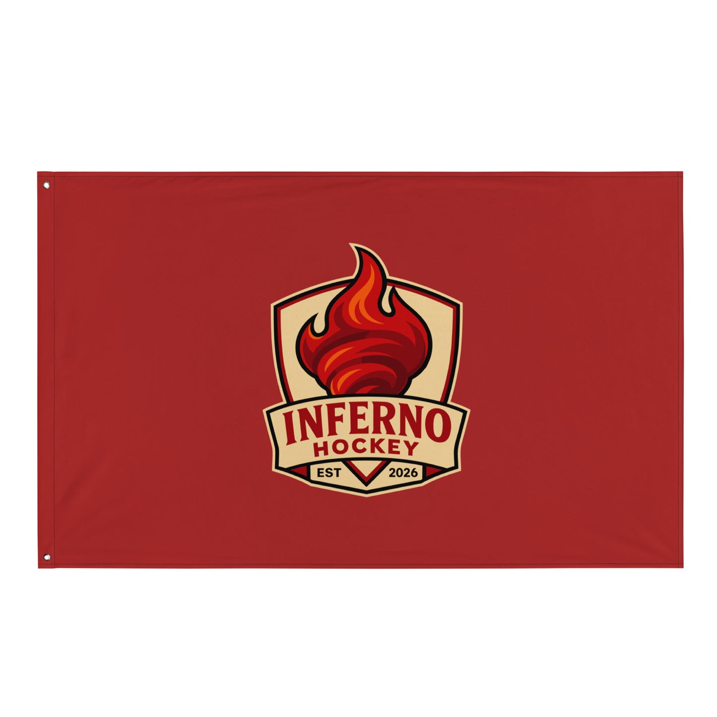 Flag | Inferno Hockey | Crest Logo