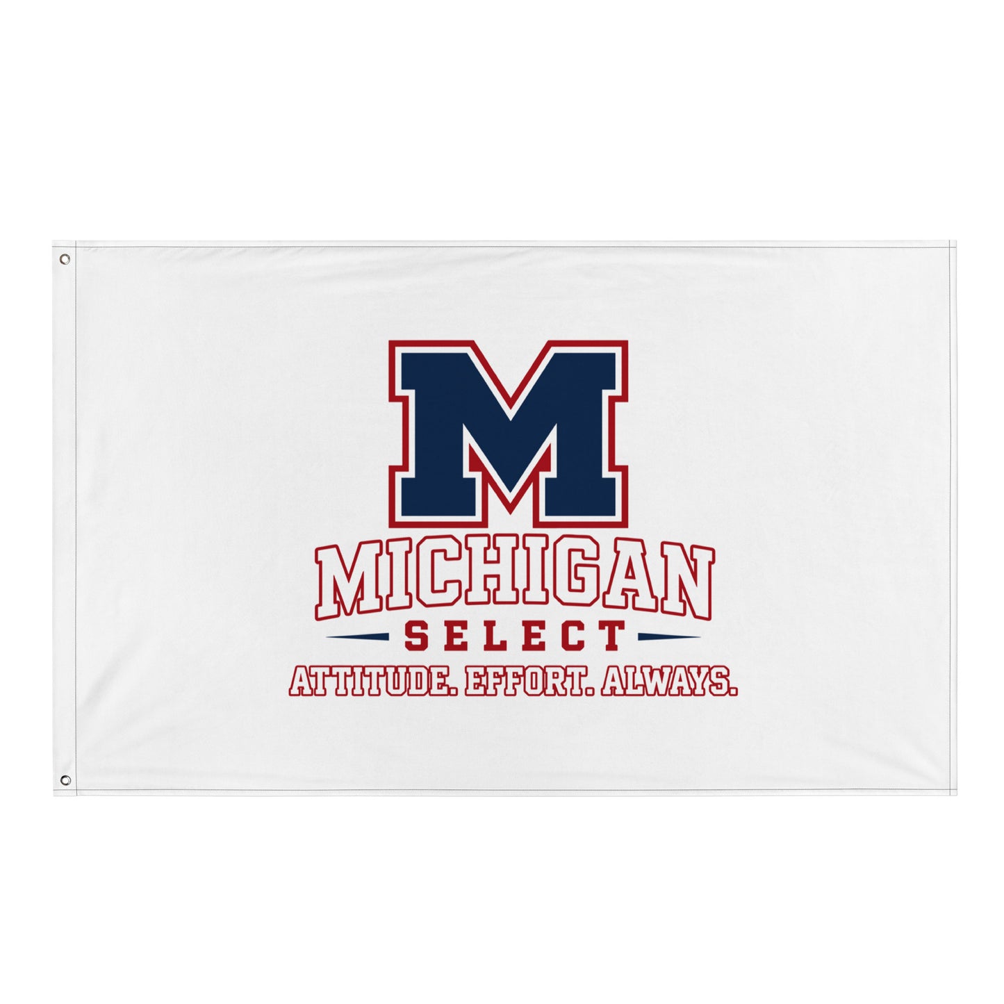 Flag | Michigan Select Baseball | Crest Logo