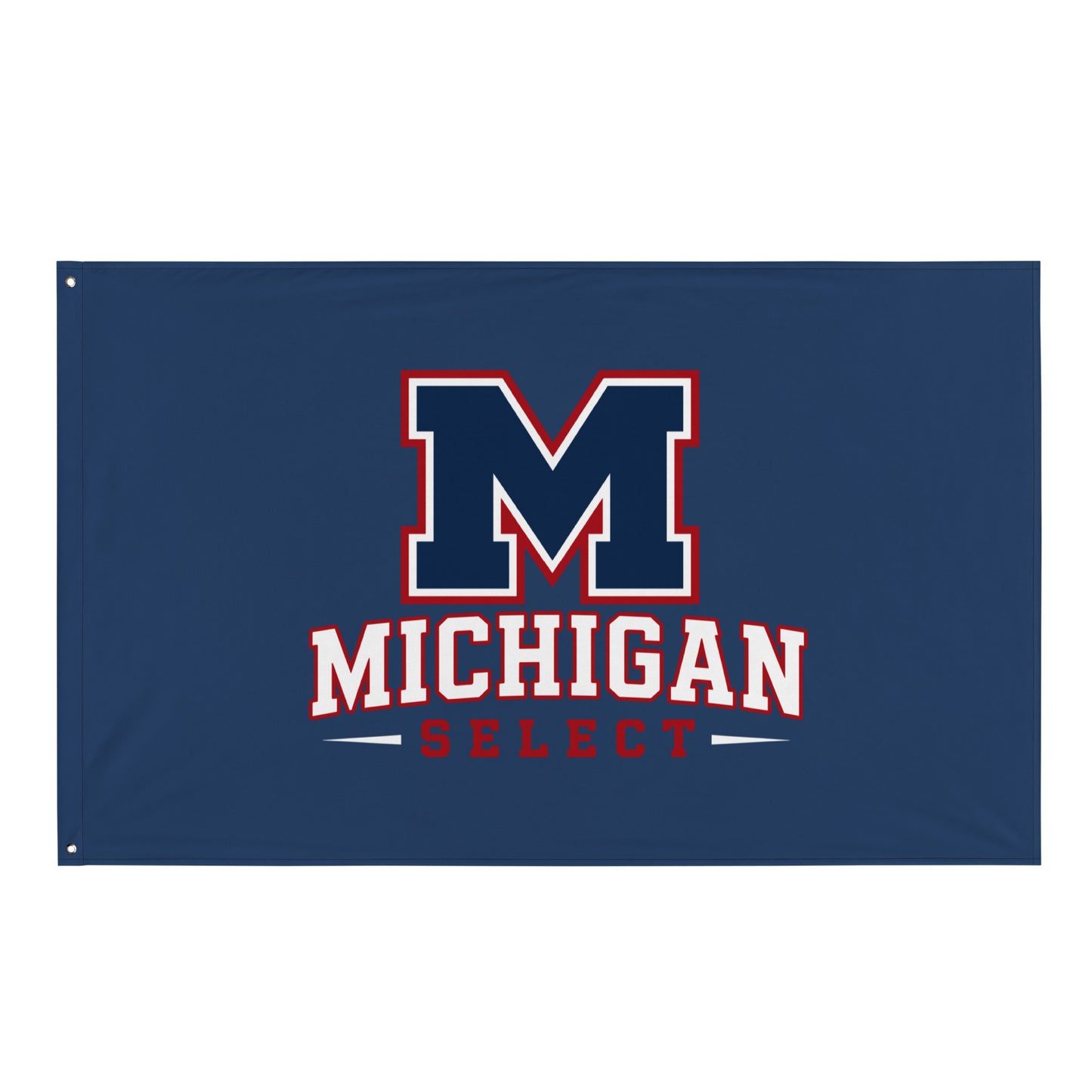 Flag | Michigan Select Baseball | Emblem Logo