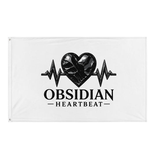 Flag | Obsidian Heartbeat | Pulse Athletics Logo