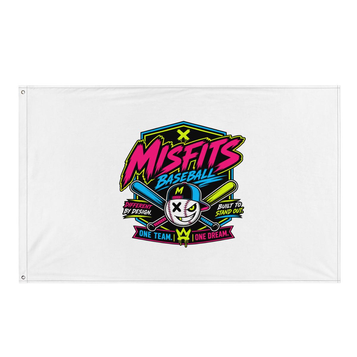Flag | Misfits Baseball | Valor Logo