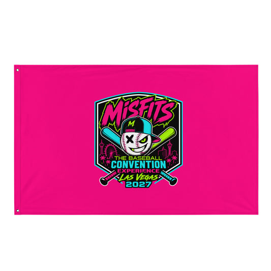 Flag | Misfits Baseball | Shield Logo