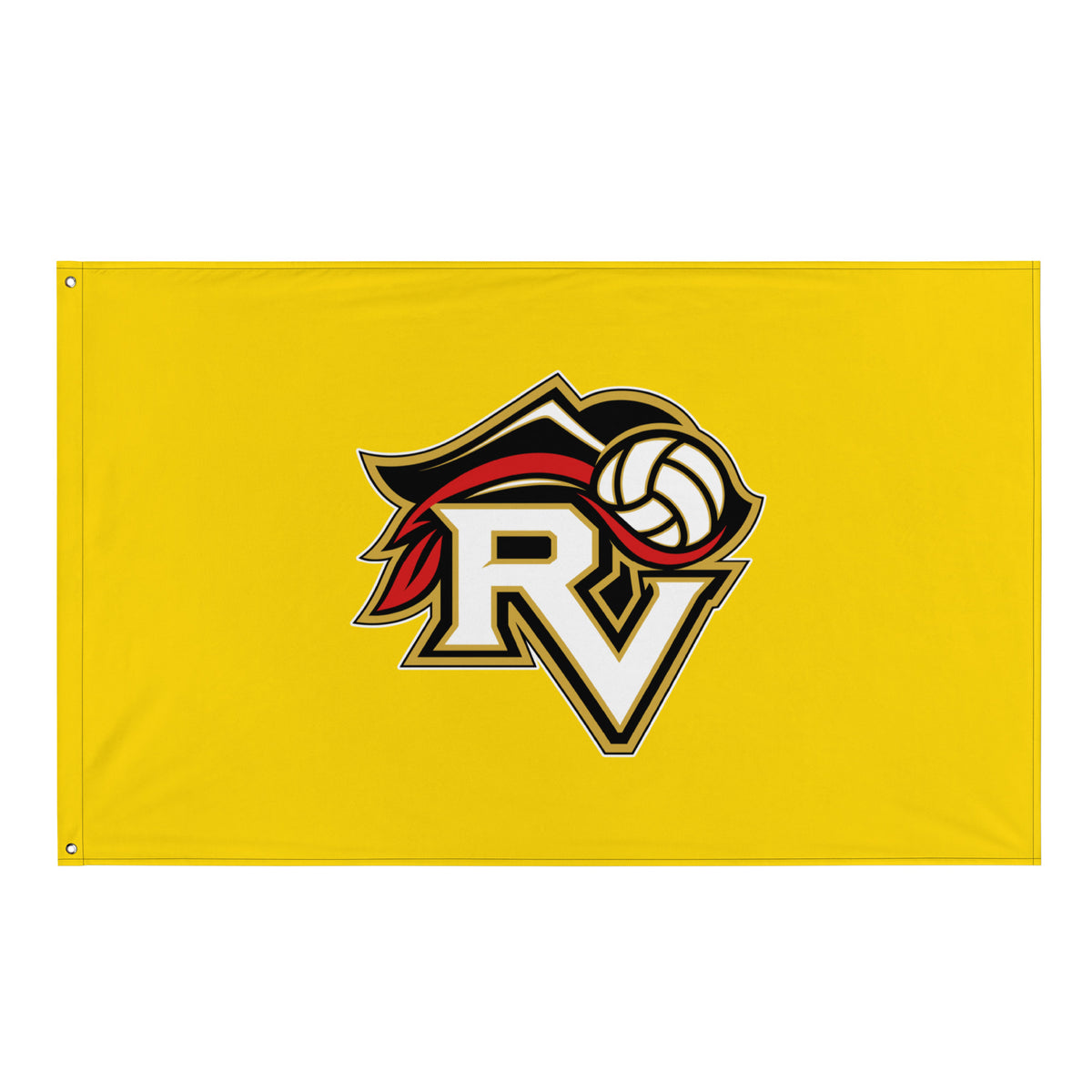 Flag | Rebels Volleyball Club | Vanguard Logo