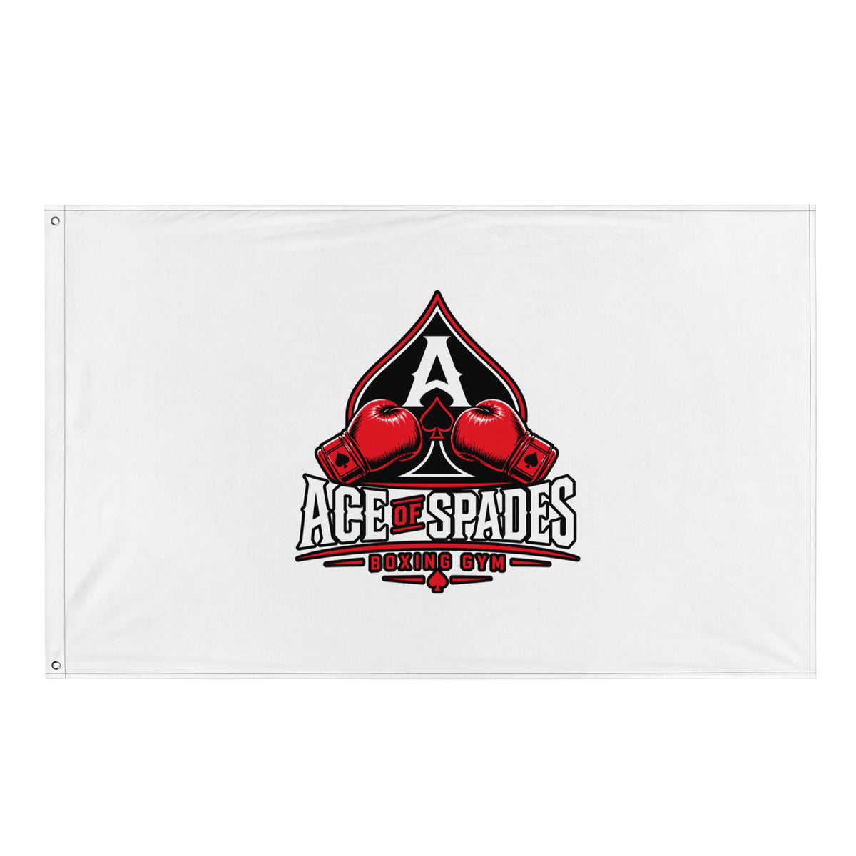 Flag | Ace of Spades Boxing Gym | Emblem Logo