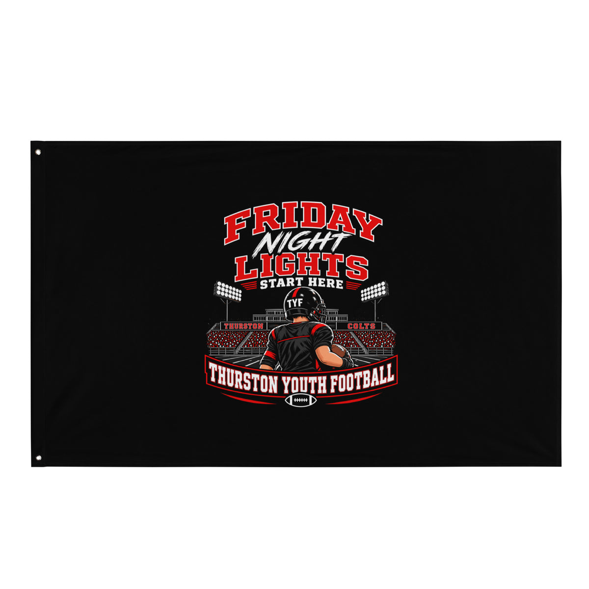 Flag | Thurston Youth Football | Vanguard Logo