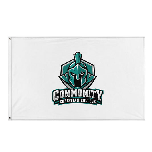 Flag | Community Christian College | Vanguard Athletic Logo