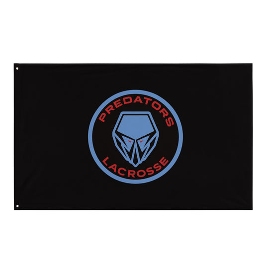 Flag | Predators Lacrosse | Badge Logo