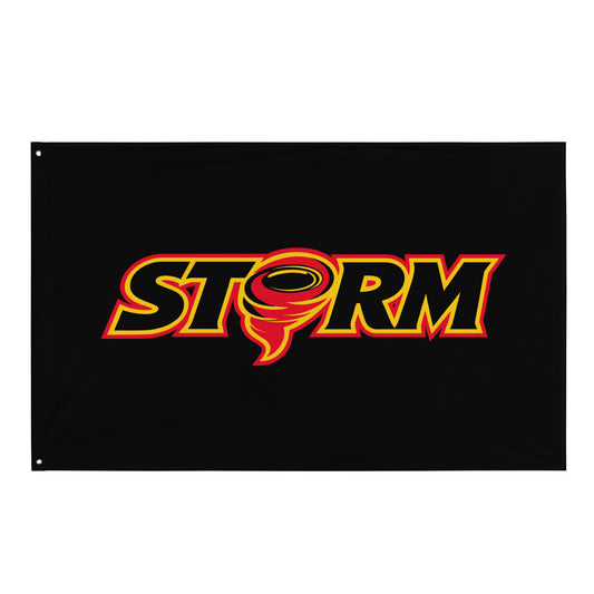 Flag | Storm Baseball Team | Crest Logo