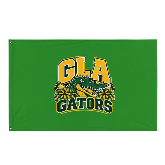 Flag | GLA Gators Cheer Team | Emblem Logo