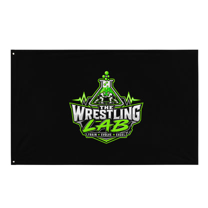 Flag | The Wrestling Lab | Emblem Logo