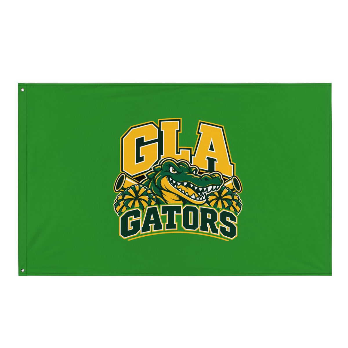 Flag | GLA Gators Cheer Team | Emblem Logo