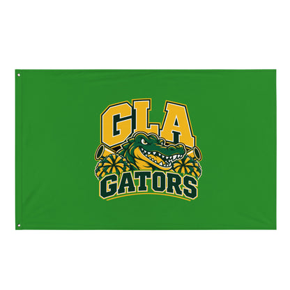 Flag | GLA Gators Cheer Team | Emblem Logo