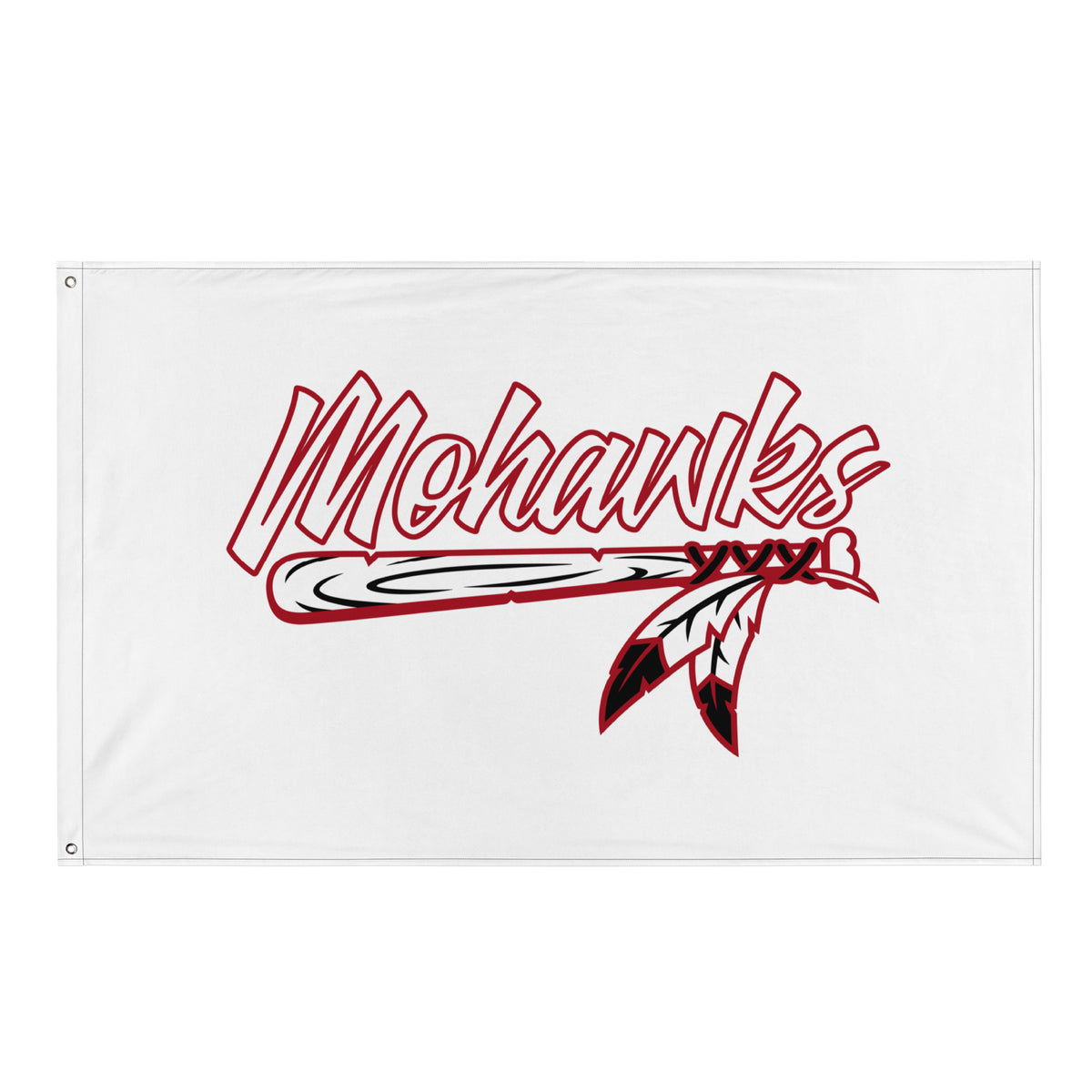 Flag | Mohawks Baseball 8u | Emblem Logo