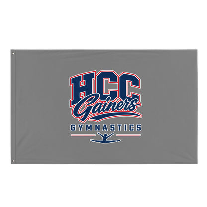 Flag | HCC Gymnastics | Apex Logo