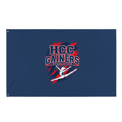 Flag | HCC Gymnastics | Crest Logo