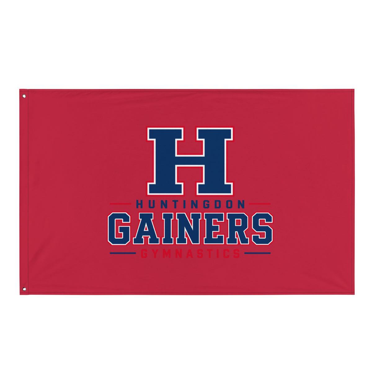 Flag | HCC Gymnastics | Gainers Emblem Logo