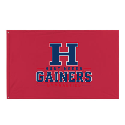 Flag | HCC Gymnastics | Gainers Emblem Logo