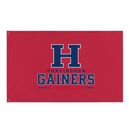 Flag | HCC Gymnastics | Gainers Emblem Logo