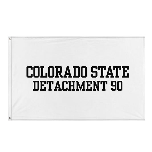 Flag | Colorado State Detachment 90 | Modern Script Logo