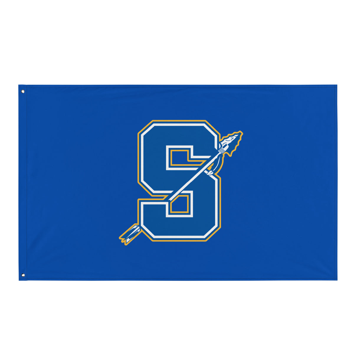 Flag | Senatobia Warriors Baseball | Lettermark Logo