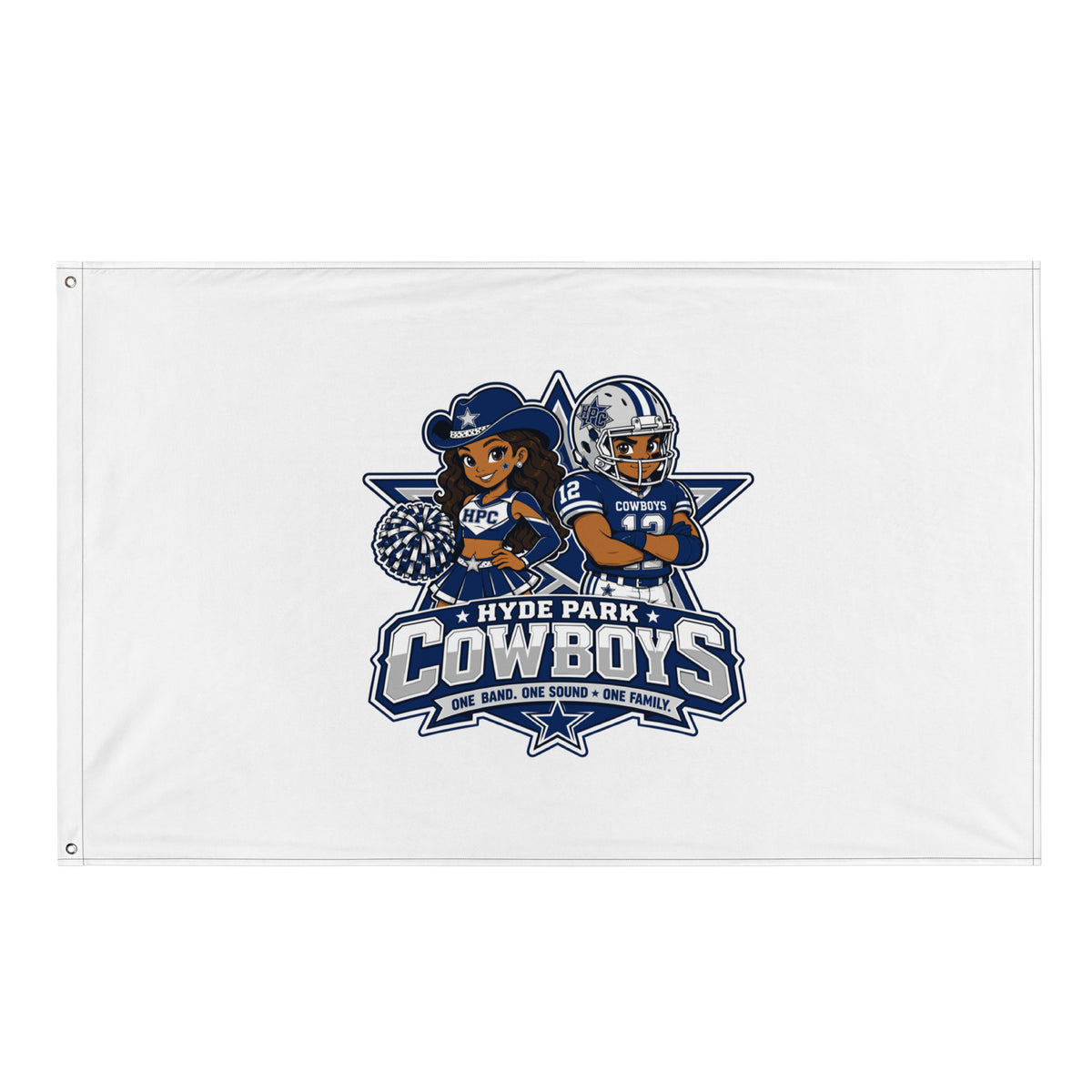 Flag | Hyde Park Cowboys | Vanguard Logo