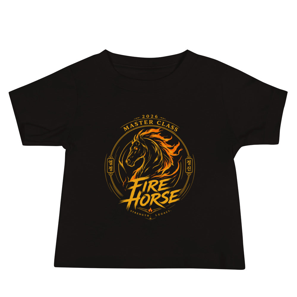 Performance | Baby T-Shirt | Fire Horse Masters | Crest Logo