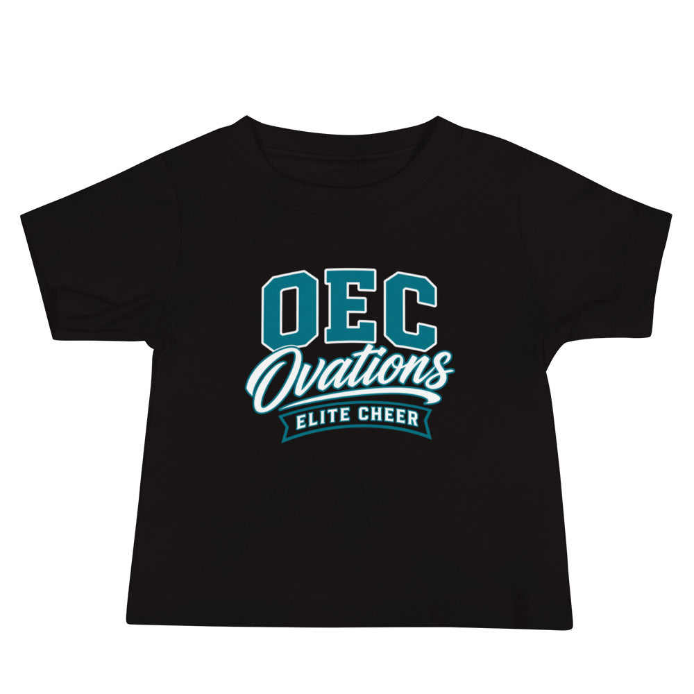 Performance | Baby T-Shirt | Ovations Elite Cheer | Emblem Logo