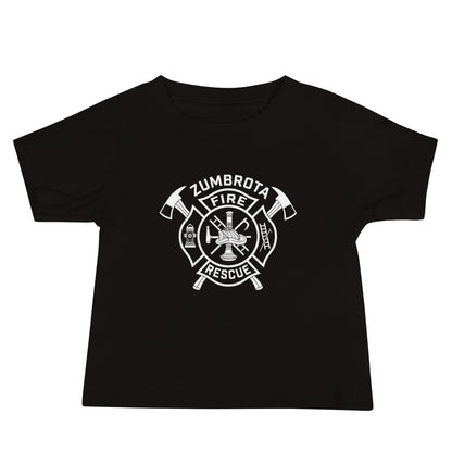 Performance | Baby T-Shirt | Zumbrota Fire Department | Crest Logo