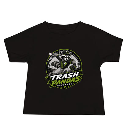 Performance | Baby T-Shirt | Trash Pandas Baseball Organization | Vanguard Logo