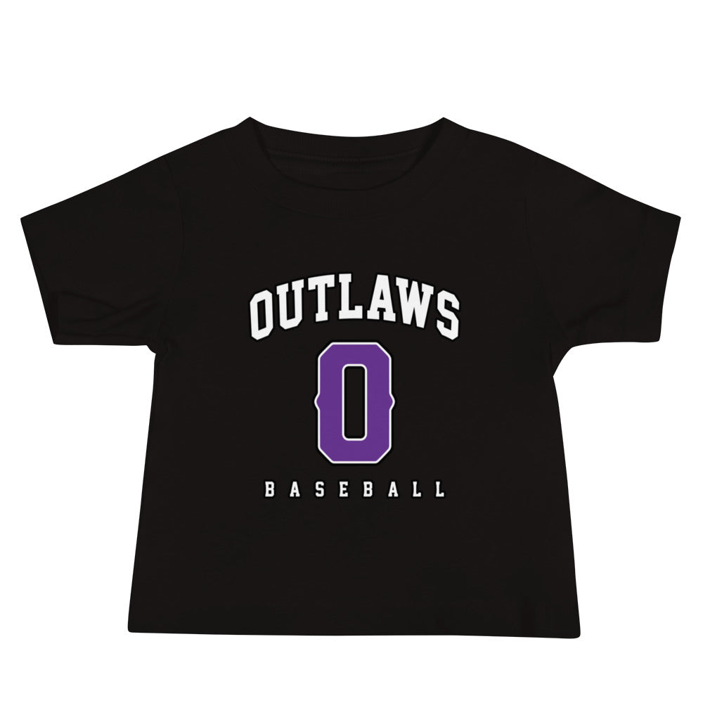 Performance | Baby T-Shirt | Carolina Outlaws Baseball | Atheltics Logo