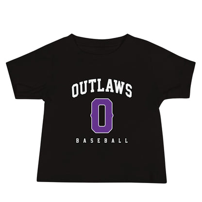 Performance | Baby T-Shirt | Carolina Outlaws Baseball | Atheltics Logo