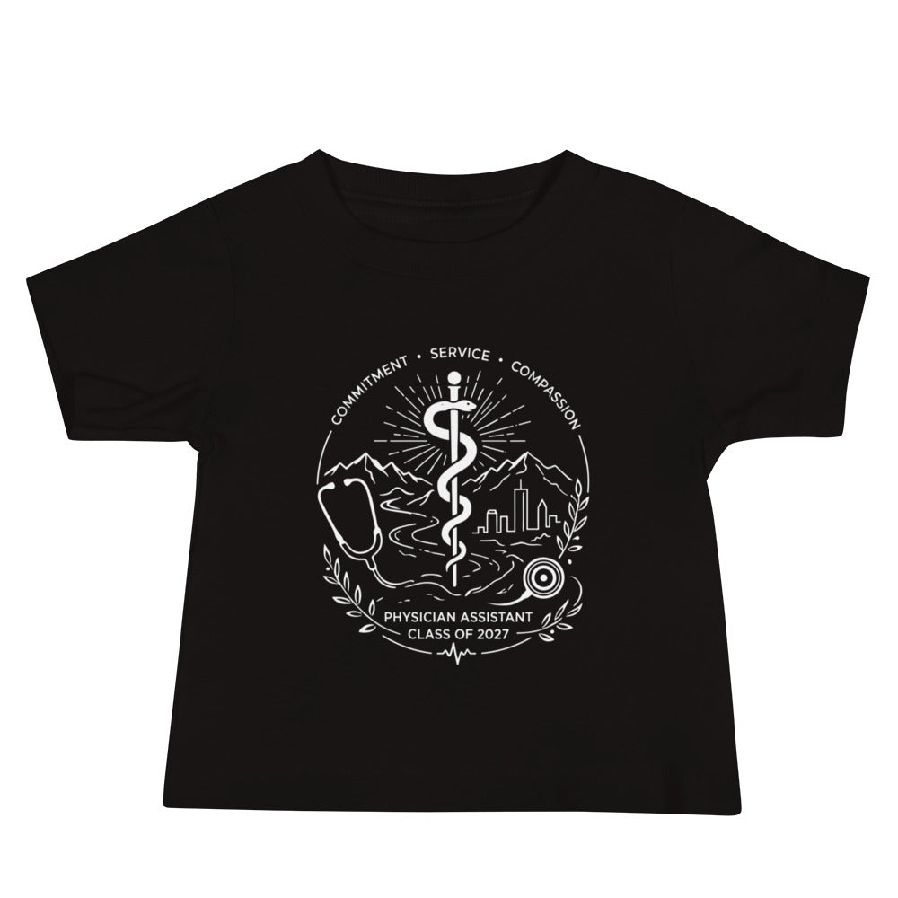 Performance | Baby T-Shirt | Trine PA program | Crest Logo