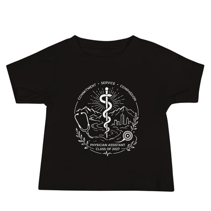 Performance | Baby T-Shirt | Trine PA program | Crest Logo