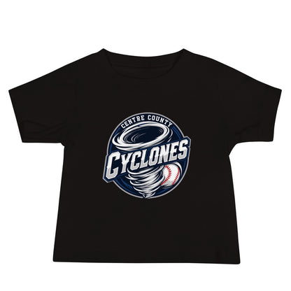 Performance | Baby T-Shirt | Centre County Cyclones | Badge Logo